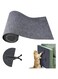 ALLNEWELOOK Cat Scratching Mat, 118"x15.74" Trimmable Self-Adhesive, for Wall Furniture &amp; Scratcher Posts, for Cat Tree Shelves and Couch Protection (Grey, 118"*15.74")
