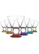 LAV-CORAL ORION ICE CREAM BOWL 250cc 6PC ST
