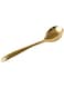 Vague Stainless Steel Serving Spoon, 26 cm Size, Gold, 13-1405