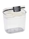 Progressive Pks-400 Prepworks By Mini Prokeeper Storage Container, Food Storage, Clear, W 8.9 X H 8.9 X D 10.2 cm, 0.4 L, Plastic/Rubber, 10.2 X 8.9 X 8.9 cm