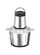ECVV Food Chopper Meat Mincer 3L 1200W Electric Meat Grinder Blender Mincer Mixer Meat Chopper Stainless Steel Electric Chopper Automatic Food Processor Machine