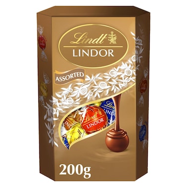 Lindt Lindor Assorted Truffles Cornet, 200g