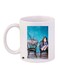 Anime Printed Ceramic Coffee Mug White/Blue/Brown