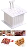 Kebabs Maker Box, Base for BBQ Making Kebabs Kit, Reusable BBQ Meat Skewer Maker, BBQ Grill Beef Meat Slicer Kebabs, Create delicious, Restaurants Quality Kebabs