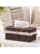 Tissue Case Napkin Holder Brown 24x10x14