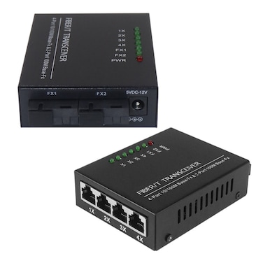 2 Fiber Port &amp; 4 LAN Port 10/100M Ethernet Switch Fiber Optic Switch