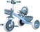 Lovely Baby Kids/Children Tricycle LB 2270 with Music &amp; Light, Steel Frame, EVA Wheels, Front &amp; Rear Basket, For The Ages 1-3 Years - Blue