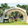 Four-Sided Ventilated Dome Canopy Tent   420x420x230cm   Waterproof Shade   Multi-Person Outdoor