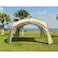 Four-Sided Ventilated Dome Canopy Tent   420x420x230cm   Waterproof Shade   Multi-Person Outdoor
