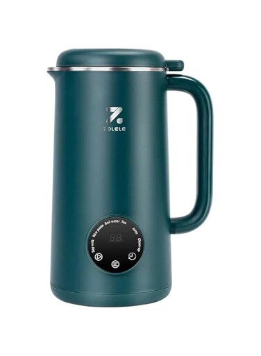 ZOLELE MB601 Multi-Funtional Juice Blender &amp; Electric Kettle with 10 Stainless Steel Blades, 4 Blending Modes 600ml Capacity Makes Smoothies, Juices and Hot Water in Seconds and Easy to Clean - Green
