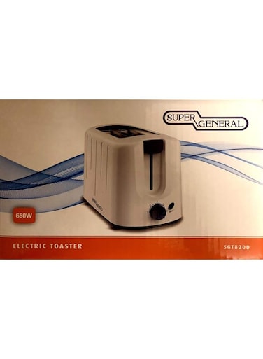 Super General Bread Toaster 2 Slice SGT820D