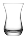 6-Piece Turkish Ajda Tea Cup Set Clear 165ml