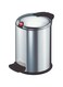 Hailo 0704-560 Trento Design Stainless Steel Bathroom Bin, 4L