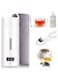 Portable Electric Kettle For Travel, Stainless Steel Electric Kettle For Coffee Milk Tea, Small Hot Water Boiler With Cup Bag, Auto Shut-Off, 4 Variable Presets, Boil Dry Protection (white(500ML))