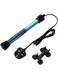Aquarium Heater 100W Submersible Fish Tanks Heater TA-1B for 10-20Gal Tank with 4 Suction Cups Adjustable Temperature Automatic Start and Stop Heating Quartz Glass Heater for Marine and Fresh Water