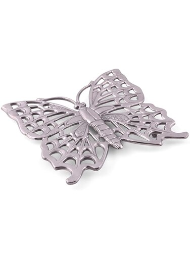 Arthur Court Designs Metal Aluminum Butterfly Stovetop/Table Trivet Hot Pans Pots Dishes or Teapot 8.5 inch Long