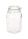 Harmony 2724623305677 Glass Jar with Glass Lid and Metal Clip, 1500 ml