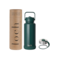 Loch 900ml (32 Oz) Monochrome Stainless Steel Bottle Forest Green