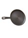 Pre-Seasoned Cast Iron Dosa Tawa With Handle Black 25cm