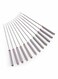 Stainless Steel Fondue Forks with Heat Resistant Handle - Perfect for Marshmallow Roasting, Chocolate Fountain, Cheese Fondue - Long Stainless Steel Forks for Fondue Party