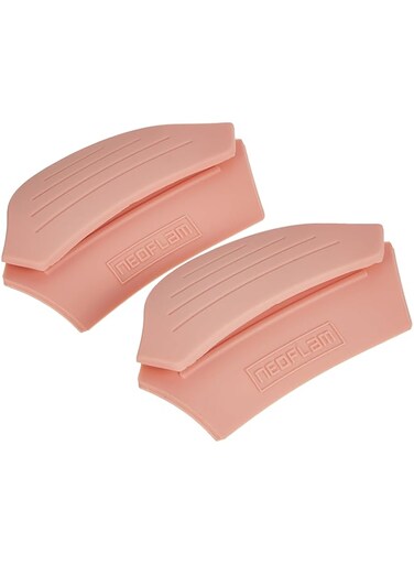Neoflam 1632/Ep-Ae-Grp Silicon Holder Set Of 2 For Hot Plates, Pink