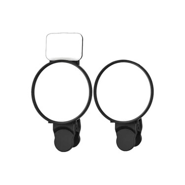 Rear mirror clip for phones + Bluetooth remote&mdash;perfect for travel shots and creative reflections!