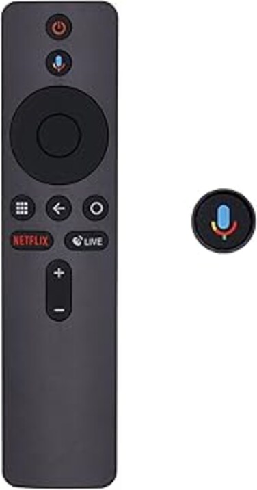 Riry Remote Control for Xiaomi Mi Box S - Replacement Remote Control with Bluetooth and Voice Remote Control for Mi Box S (Please check if your device supports Bluetooth voice remote control)