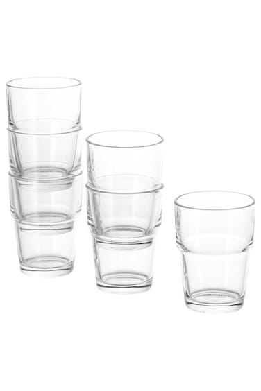 Glass, clear glass, 17 cl