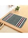 BEDSPUN Anti-Slip Door Mats 120GSM Doormat for Home Entrance, Floor Mat for Home, Kitchen, Office, 1 unit Eco Doormat Grey Stripes 37 cm X 57 cm