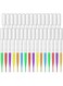 100 Count 3ml Disposable Plastic Pipettes with Calibration Marks for Lip Gloss Essential Oils Lab Experiments