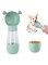 Leak-Proof Dog Water Bottle - 350ml Portable Dispenser with Feeder, Food Grade Plastic for Outdoor Use