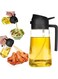 2 in 1 Oil Spray Bottle&iuml;&frac14;&OElig;Oil Dispenser Bottle&iuml;&frac14;&OElig;Oil Sprayer &amp; Dispenser&iuml;&frac14;&OElig;Leak proof&iuml;&frac14;&OElig;for Cooking, Salads, Vinegar and Kitchen Accessories&iuml;&frac14;&OElig;470ml&iuml;&frac14;&OElig;Black
