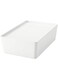 IKEA.. Box with Lid, White