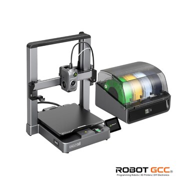 Fast Printing, 12000 mm/s&sup2; Acceleration, Step-Servo Motion Control, Auto Bed Leveling, RFID Smart Filament Detection, All-Metal Extruder, Desktop 3D Printer for Prototyping, Education, Creative Design, Multi-Material 3D Printer, WiFi Smart Control, Easy Setup Out-of-Box 3D Printing Solution