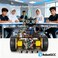 Arduino Smart Robot Car Kit UNO R3 V4 &ndash; 132-Piece STEM Educational DIY Coding Robot with Ultrasonic Tracking &amp; Servo Navigation &ndash; Ideal for Teens &amp; Beginner