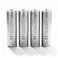 18650 Button Top Rechargeable Li-ion Battery 3.7V 2600mAh True Capacity Verified IMR Lithium Ion Cells   Genuine Rechargeable Battery for Flashlight LED Torch Arduino Robotics Power Bank IoT Devices DIY Electronics Battery Pack Projects (4 Pack)