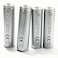 18650 Button Top Rechargeable Li-ion Battery 3.7V 2600mAh True Capacity Verified IMR Lithium Ion Cells   Genuine Rechargeable Battery for Flashlight LED Torch Arduino Robotics Power Bank IoT Devices DIY Electronics Battery Pack Projects (4 Pack)