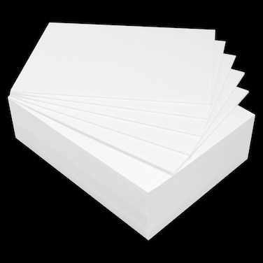 CRAFT MAGIC 5pcs White Foam Board Sheets, A4 5mm Thick &ndash; Ideal for DIY Crafts, School Projects, Signboards, Framing &amp; Decorations