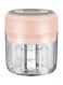 Electric Garlic Grinder Pink 250ml