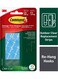 Outdoor Refill Strips &acirc;&euro;&ldquo; Clear, 6-Pack Adhesive Replacements for Outdoor Hooks, Weather-Resistant