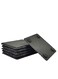 Set of 6 - Natural Stone Slate Coaster Set 10x10CM, Rustic Tableware for Coffee, Tea, Beer &amp; Home D&Atilde;&copy;cor