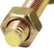 AL ARQAM Yellow Zinc Plated Expansion Bolt Anchors Gecko Car Repair Bolts M10x100mm 6pcs