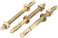 AL ARQAM Yellow Zinc Plated Expansion Bolt Anchors Gecko Car Repair Bolts M10x100mm 6pcs