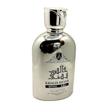 SILVER ROYAL, a Unisex Perfume for Women and Men (Oriental Leather) Bergamot, Cardamom, Saffron, Cumin, Patchouli, Agarwood, Vetiver and Musk 3.4 Oz