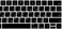 US Layout Russian English Silicone Keyboard Cover Compatible with MacBook Pro 13/15 Inch with Touch Bar - Models:-A1706/A1707/A1989/A1990/A2159   Release 2016-2019" Black