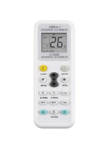 Proxima Direct Universal Air Conditioner Remote Control 1000-in-1 for Midea LG Gree Haier Toshiba Sharp Panasonic Samsung Daikin Hitachi Sanyo Hisense More Brands A/C Conditioning AC Controller