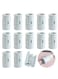 Horse 20 PCS Bed Sheet Grippers Duvet Cover Clips Sheet Clips for Bedding Sheet Holder That Hold Slip and Fall Out Keep