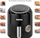 Geepas Digital Air Fryer, Black, 1400W, 3.5 Liter Capacity, GAF37512