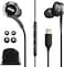 AKG USB-C Wired Earbuds &ndash; In-Ear Headphones with Mic, Remote &amp; Noise-Isolating Deep Bass &ndash; Black
