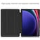 ZOOMEE Case for Samsung Galaxy Tab S10 Plus/Tab S9 Plus 12.4-Inch with S Pen Holder, Clear Transparent PC Back, Shockproof Tri-Fold Stand Tablet Cover, Auto Wake/Sleep